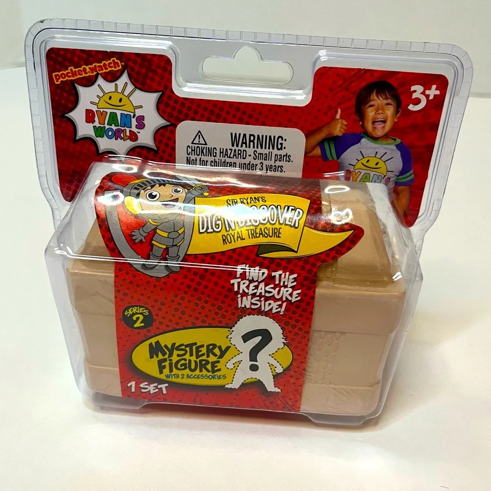 Ryans World, Sir Ryans World Dig ‘n Discover Royal Treasure (Bonkers Toy New!